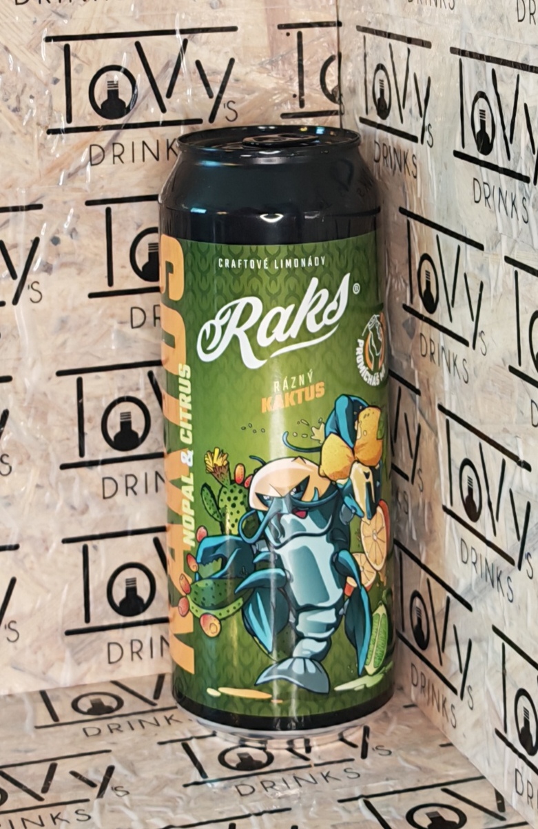 Raks Kaktus nopal & citrus 500ml plech