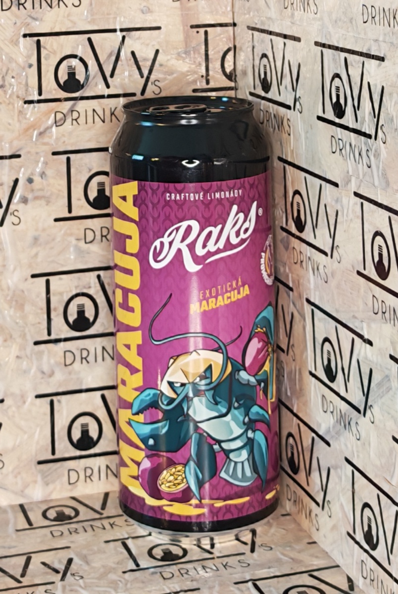 Raks Maracuja 500ml plech