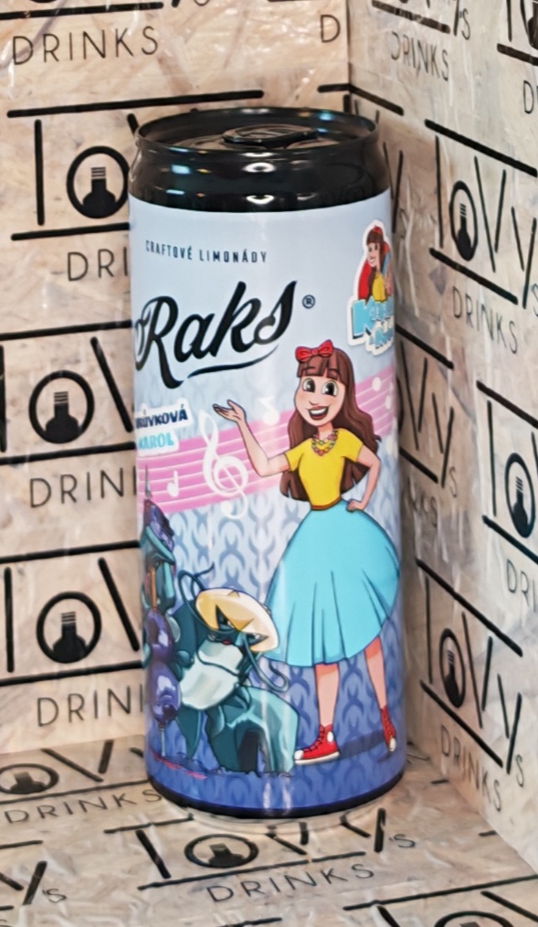 Raks Borůvka - Karol a Kvído 330ml plech