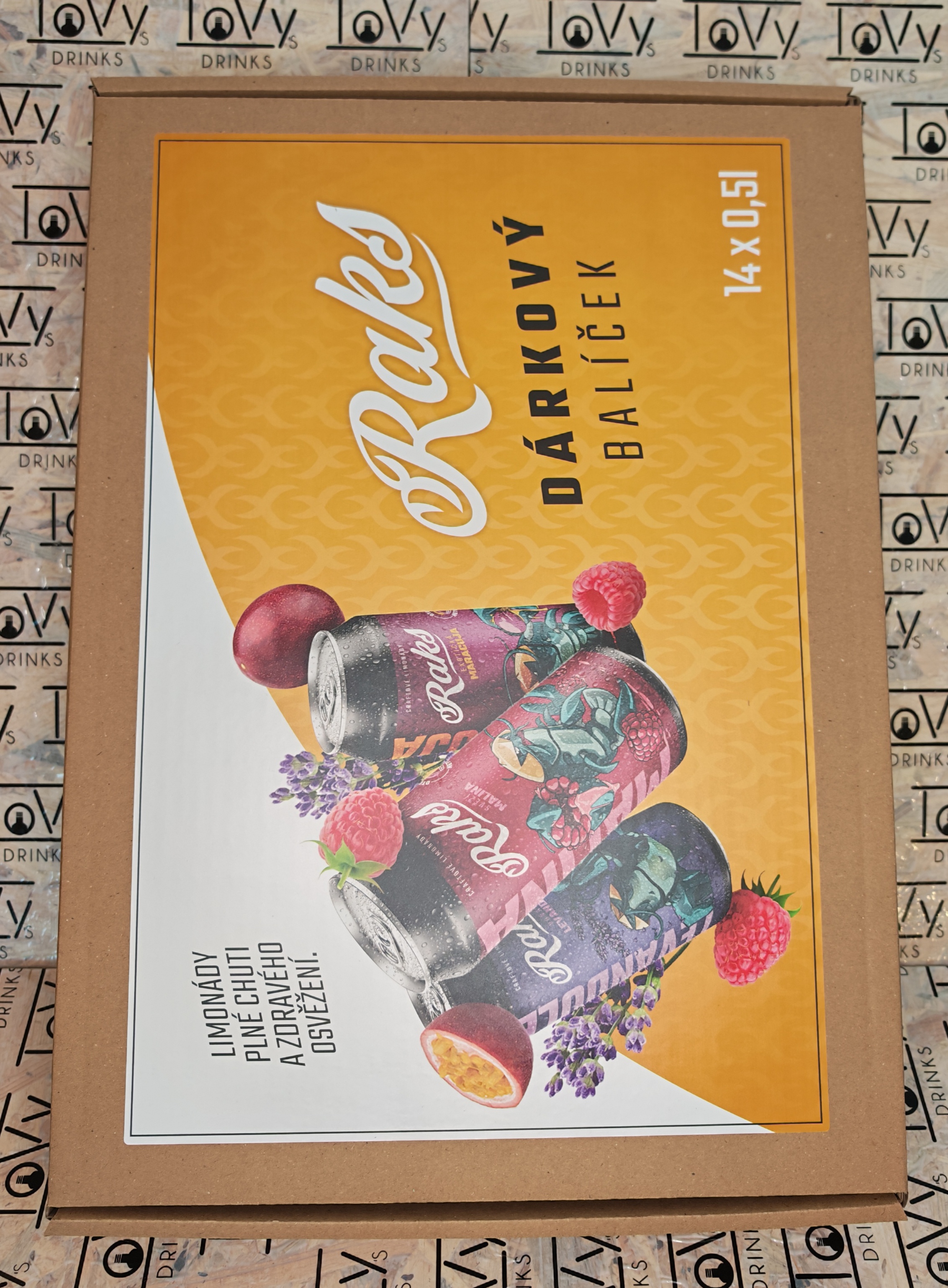 Raks Balení 14x500ml klasic