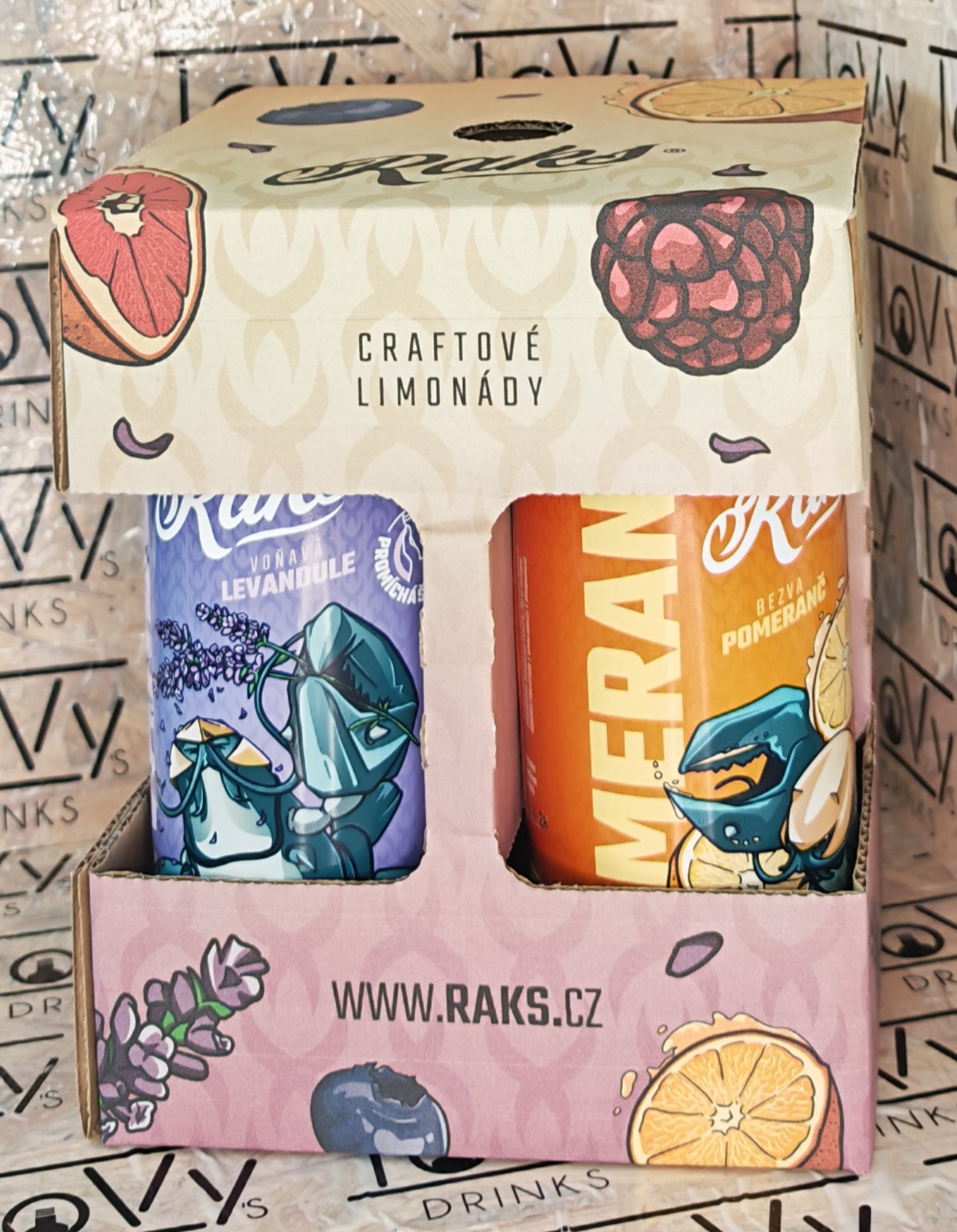 Raks Odnoska 4x500ml verze A