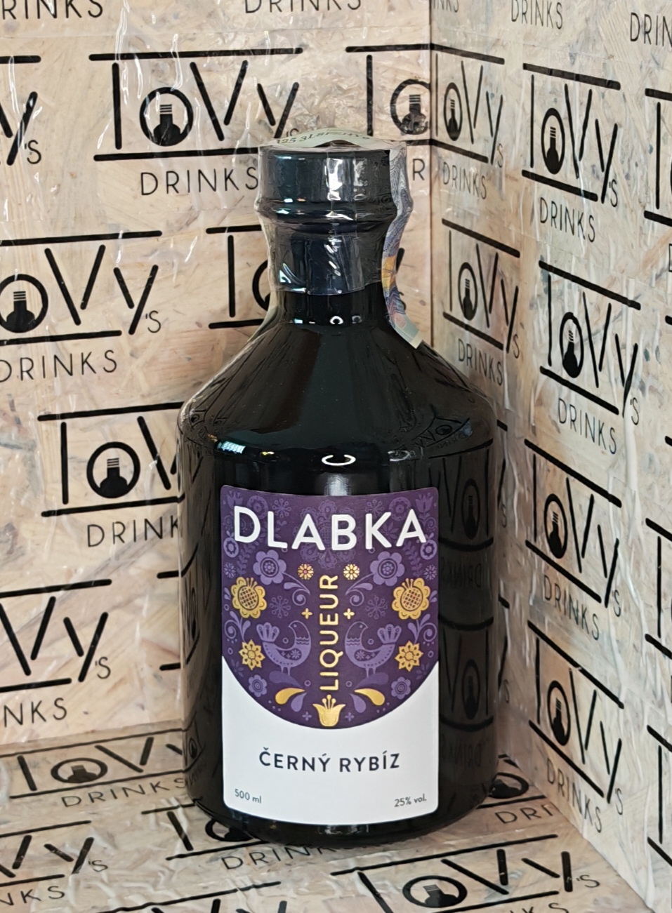 Dlabka Černý rybíz liqueur 25% 500ml