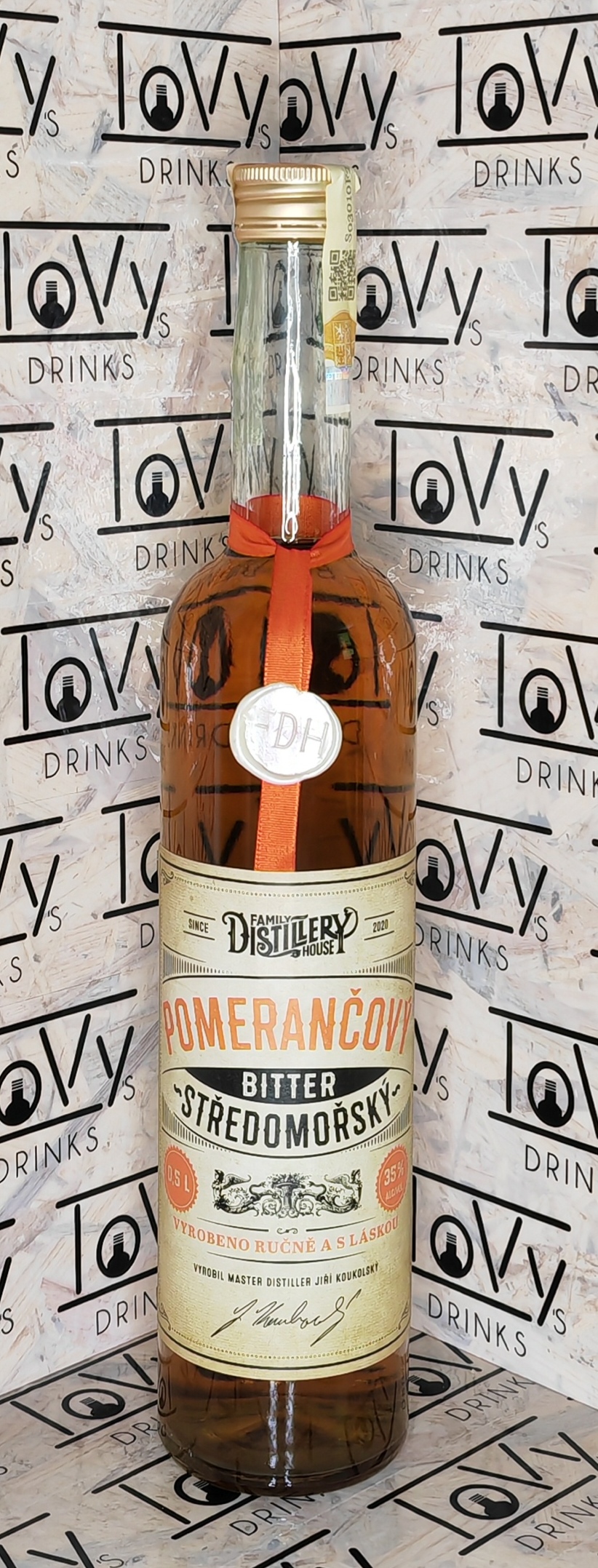 Pomerančový bitter středomořský 35% 0,5l
