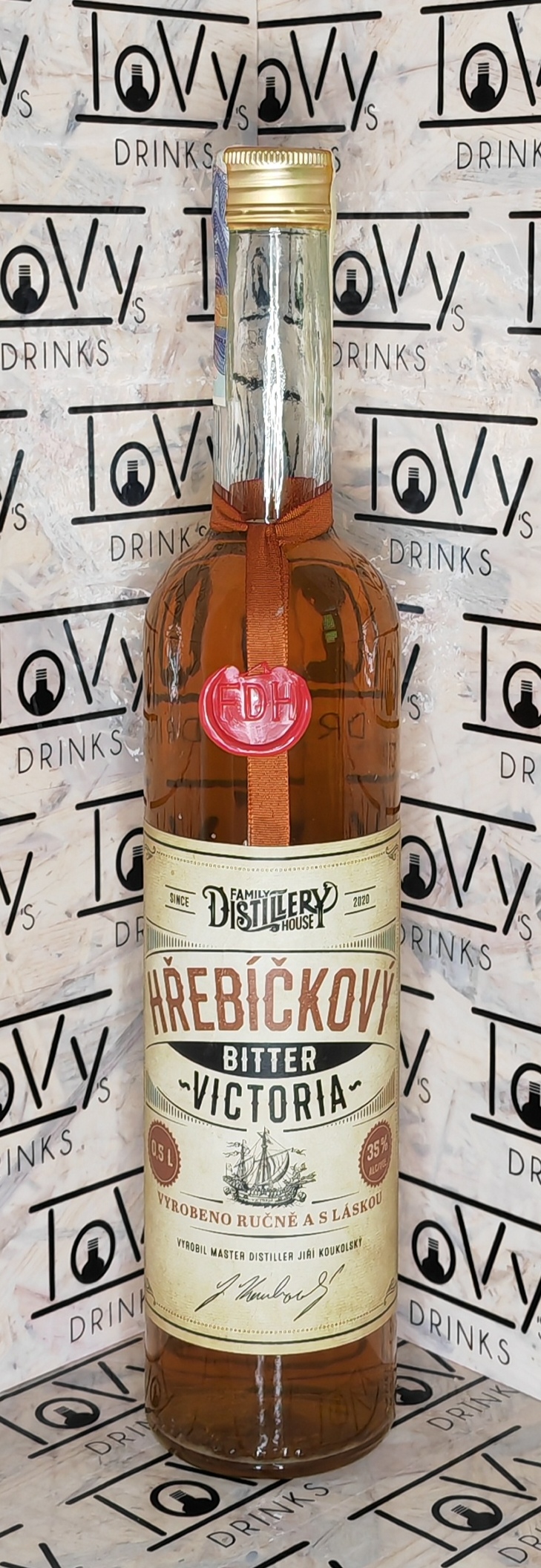Hřebíčkový bitter Victoria 35% 0,5l