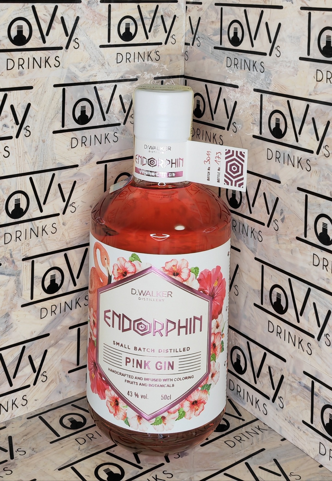 Endorphin Pink Gin 43% 0,5l