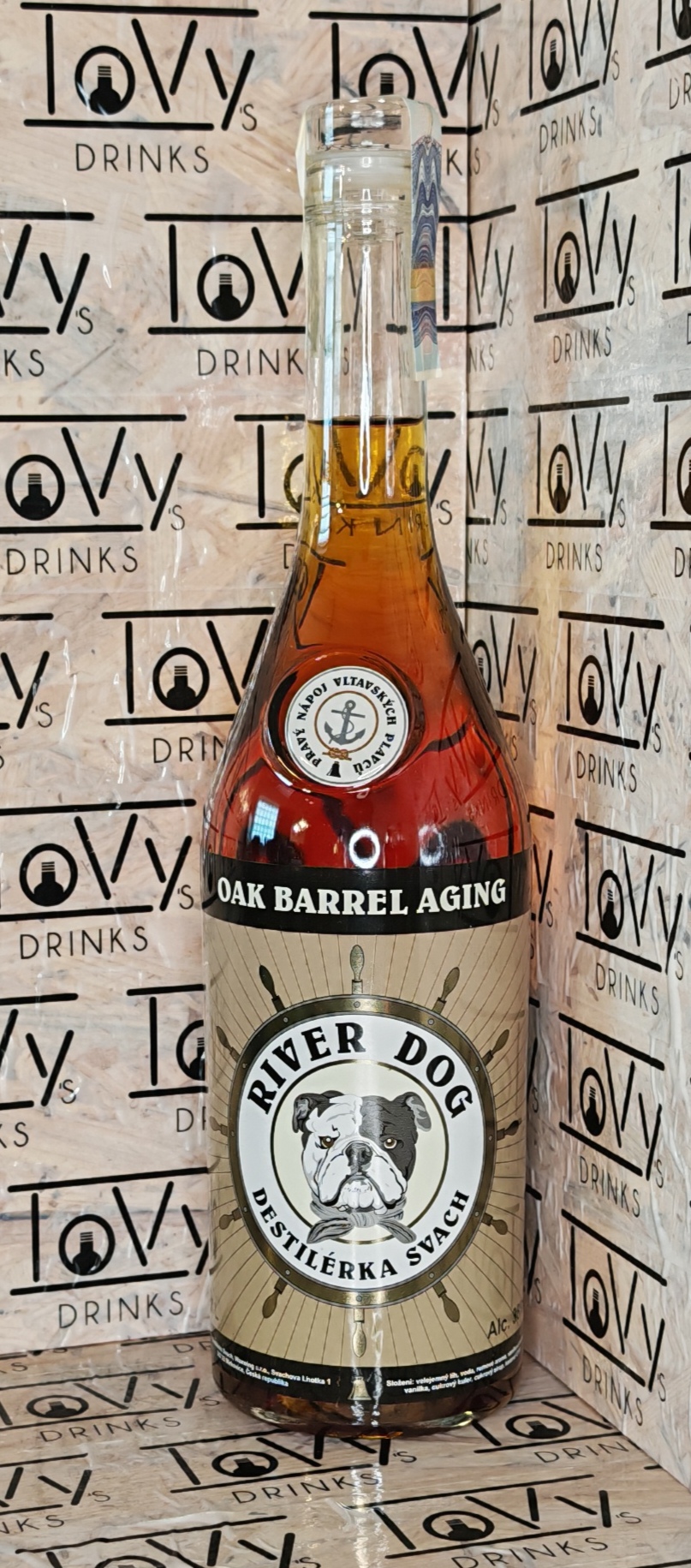 Tuzemák River Dog 38% 0,7l