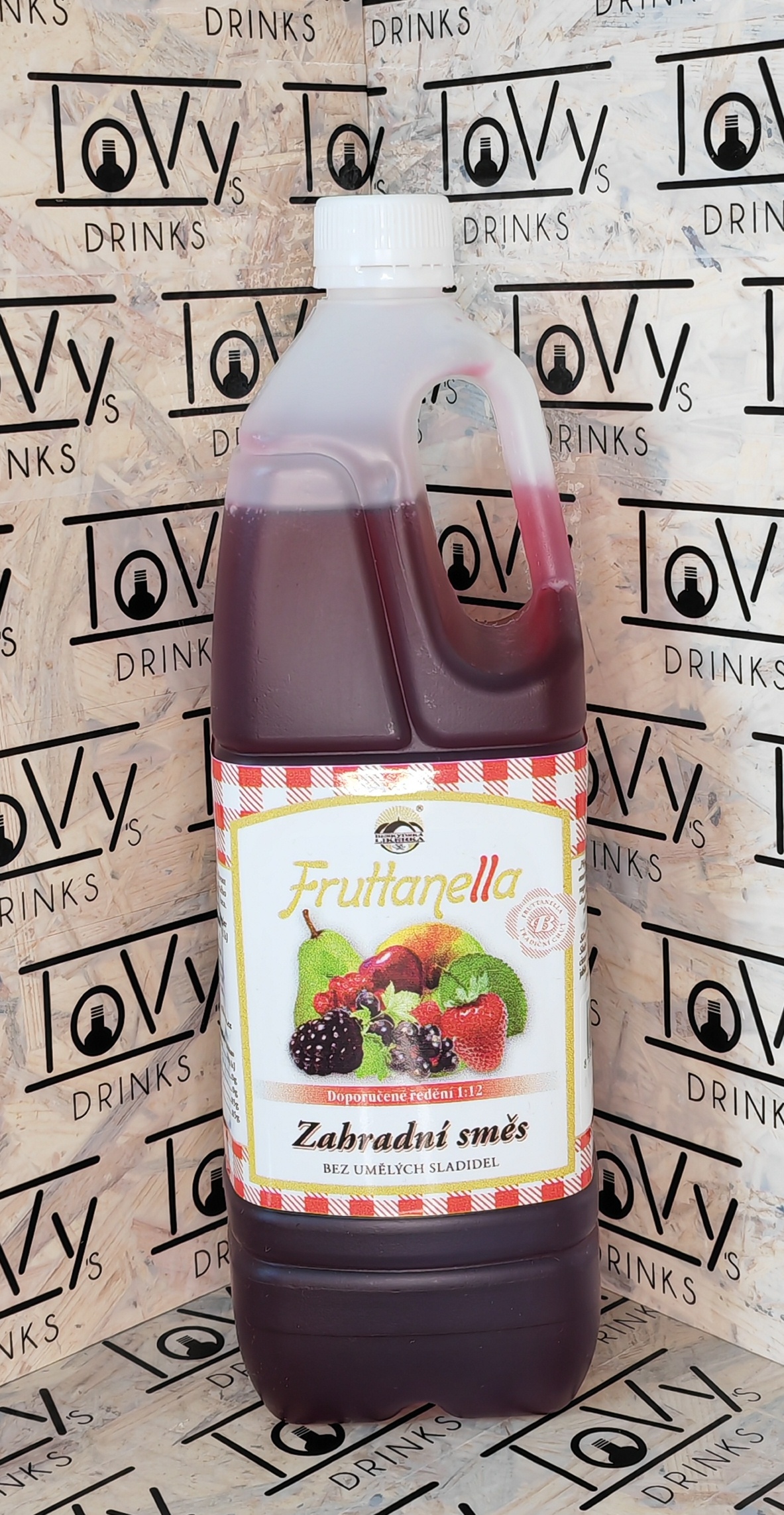 Sirup Fruttanella Zahradní směs 1l