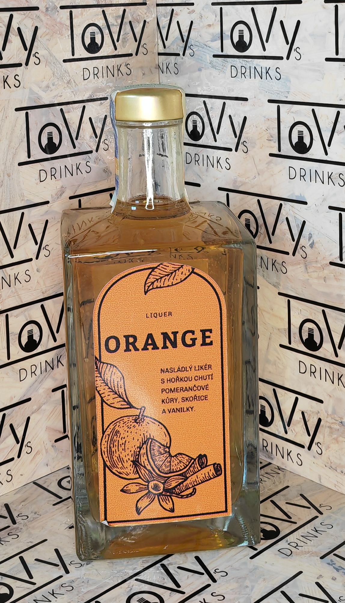 Pomerančový likér LUX1 35% 0,7l