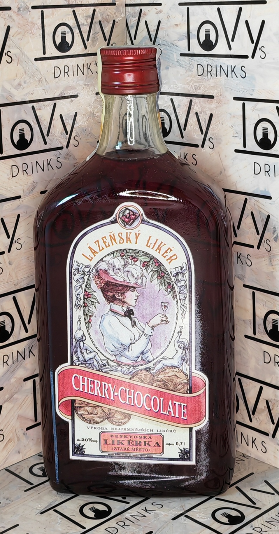 Lázeňský likér Cherry-chocolate 20% 0,7l