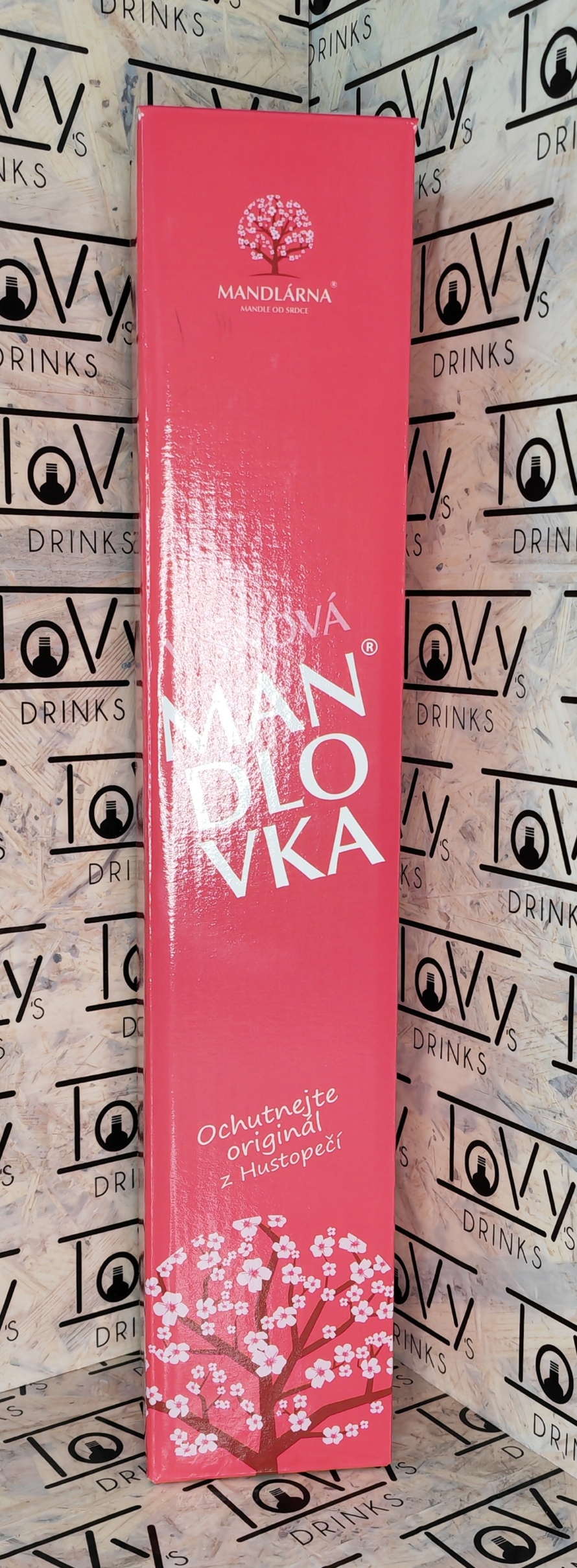 Dárková krabice Mandlovka višňová