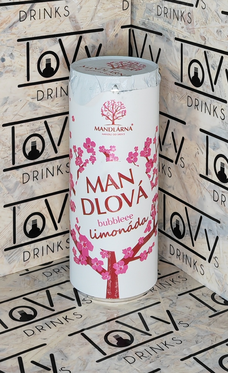 Mandlová limonáda plech 250ml