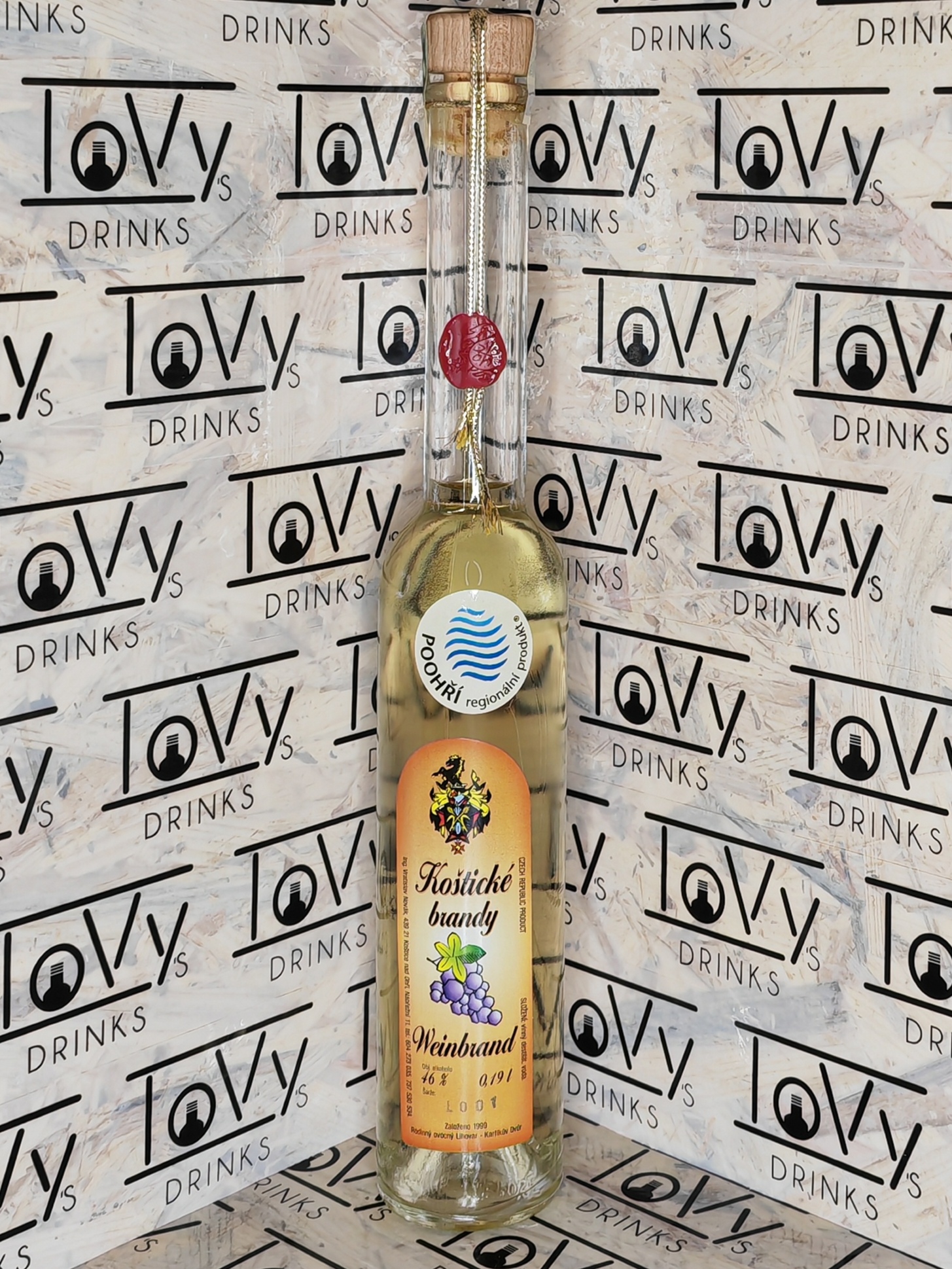 Koštické brandy 46% 0,19l