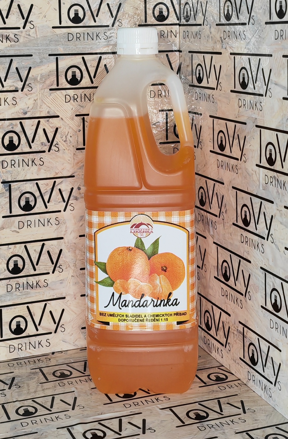 Sirup Fruttanella Mandarinka 1l
