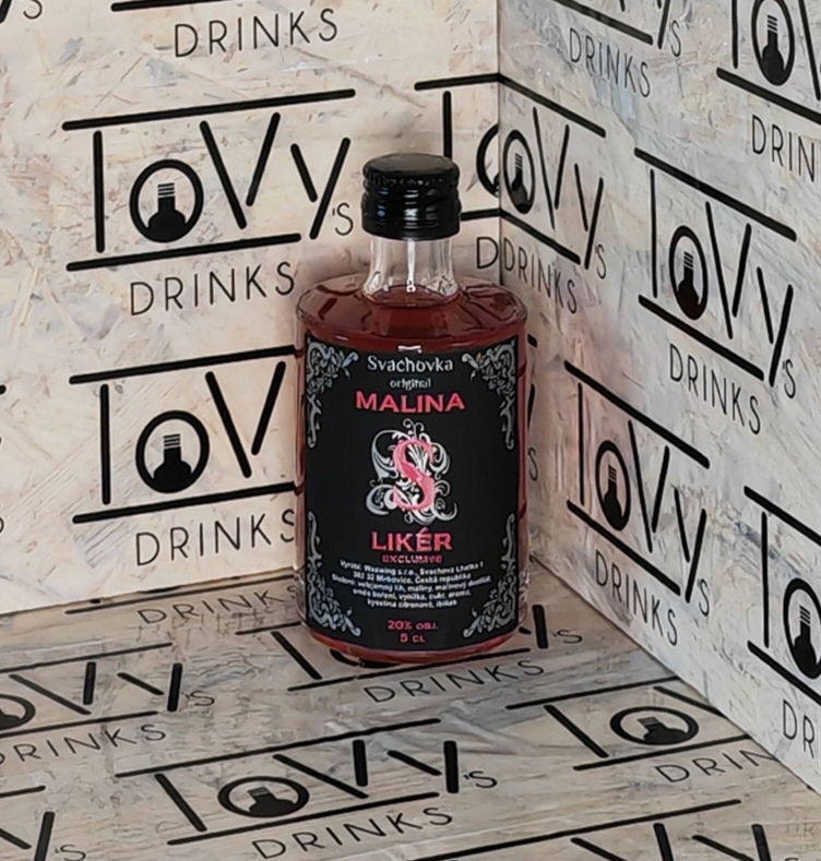 Exclusive Likér Malina 20% 0,05l