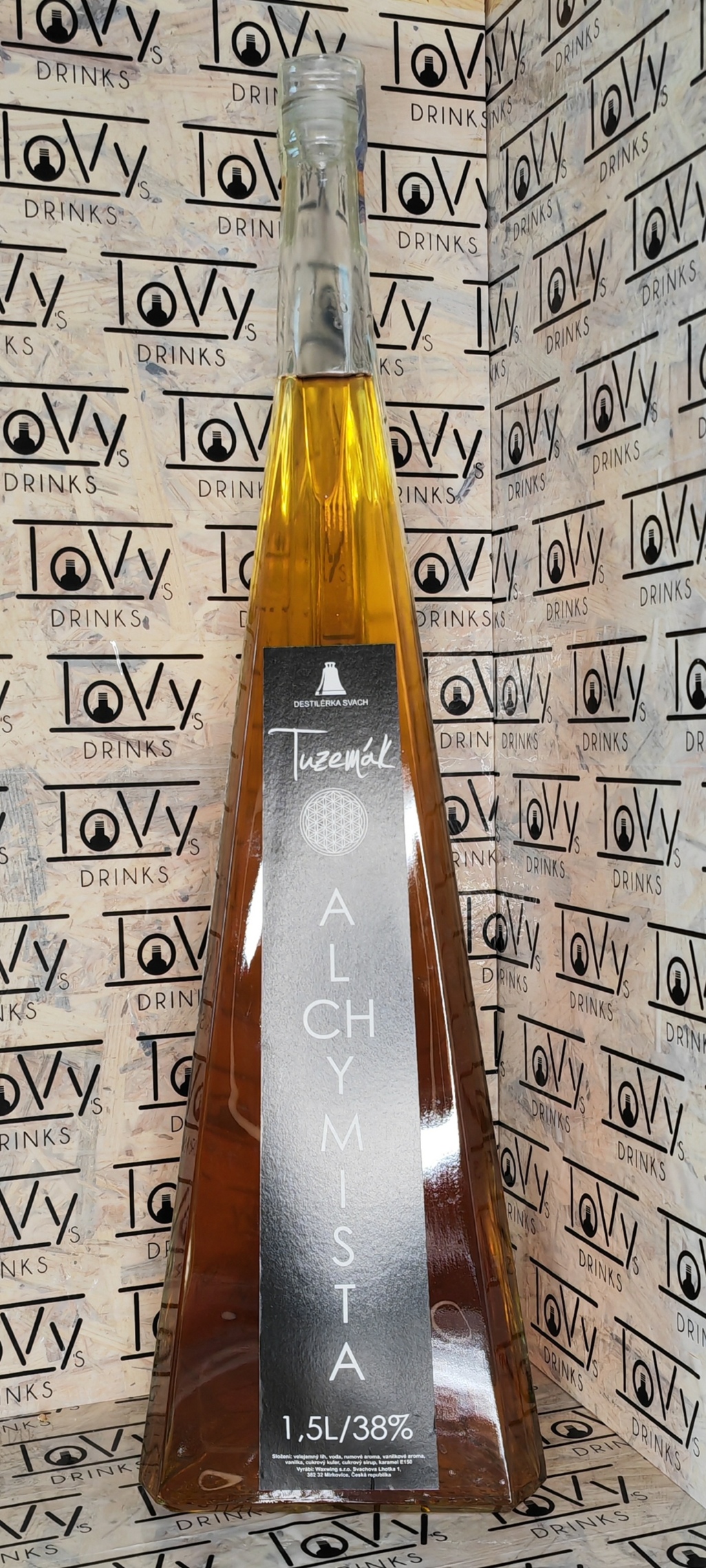 Tuzemák Alchymista 38% 1,5l
