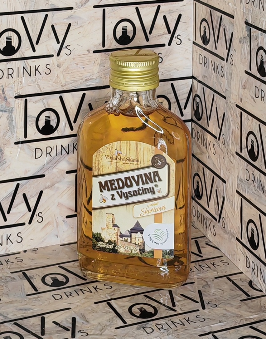 Medovina z Vysočiny skořicová 13% 0,1l
