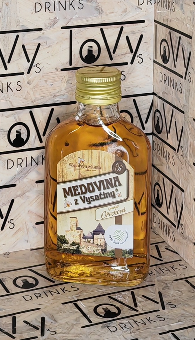Medovina z Vysočiny ořechová 13% 0,1l