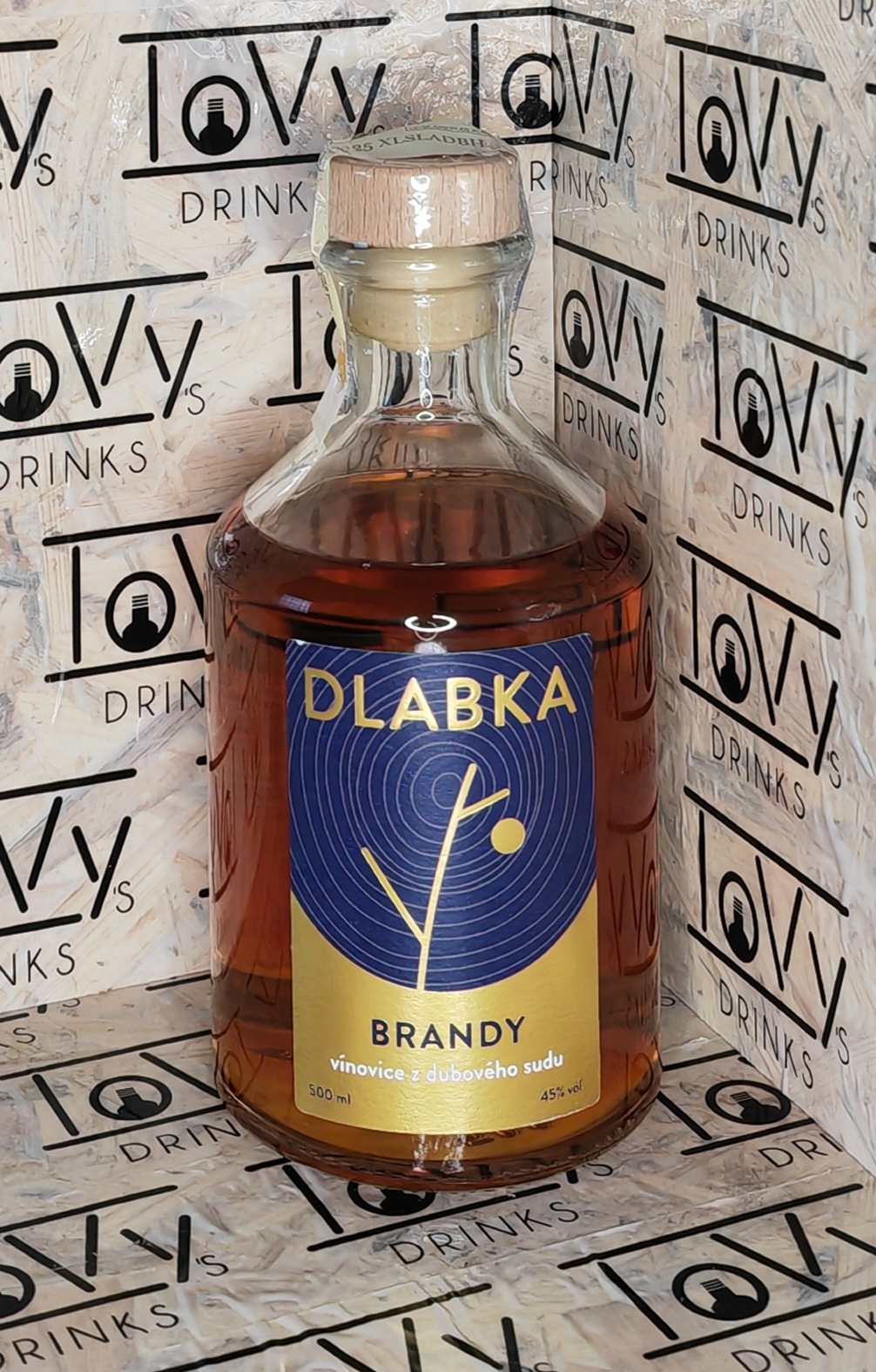 Dlabka Brandy 45% 500ml