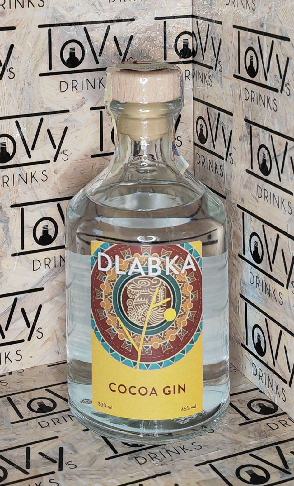 Dlabka Cocoa GIN 45% 500ml