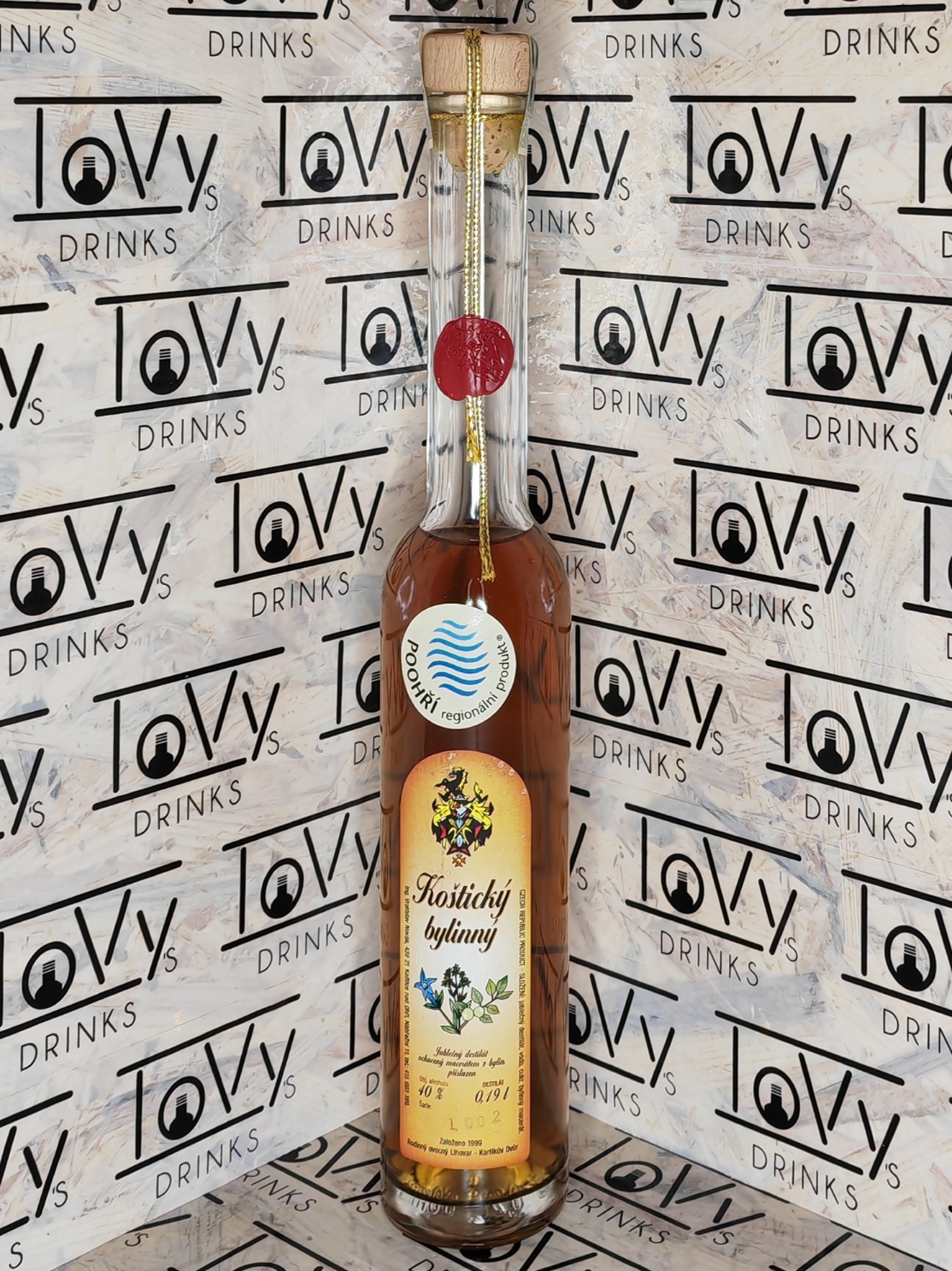 Koštický bylinný destilát 40% 0,19l