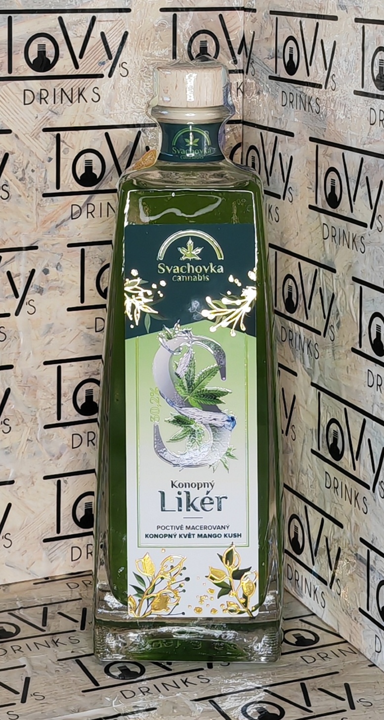Konopný likér 30,2% 0,5l