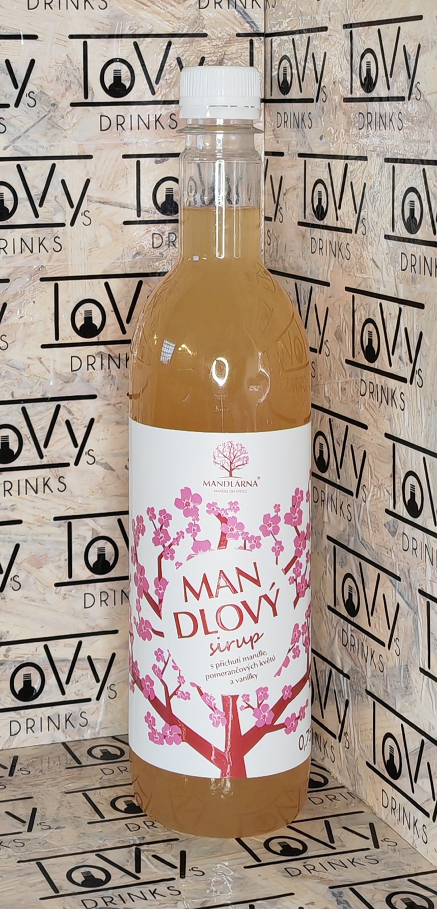 Mandlový sirup 0.75l