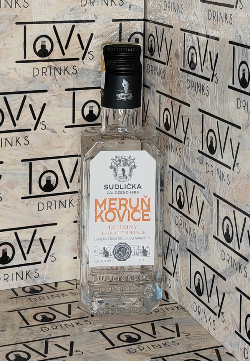 Sudličkova Meruňkovice 43% 0,2l