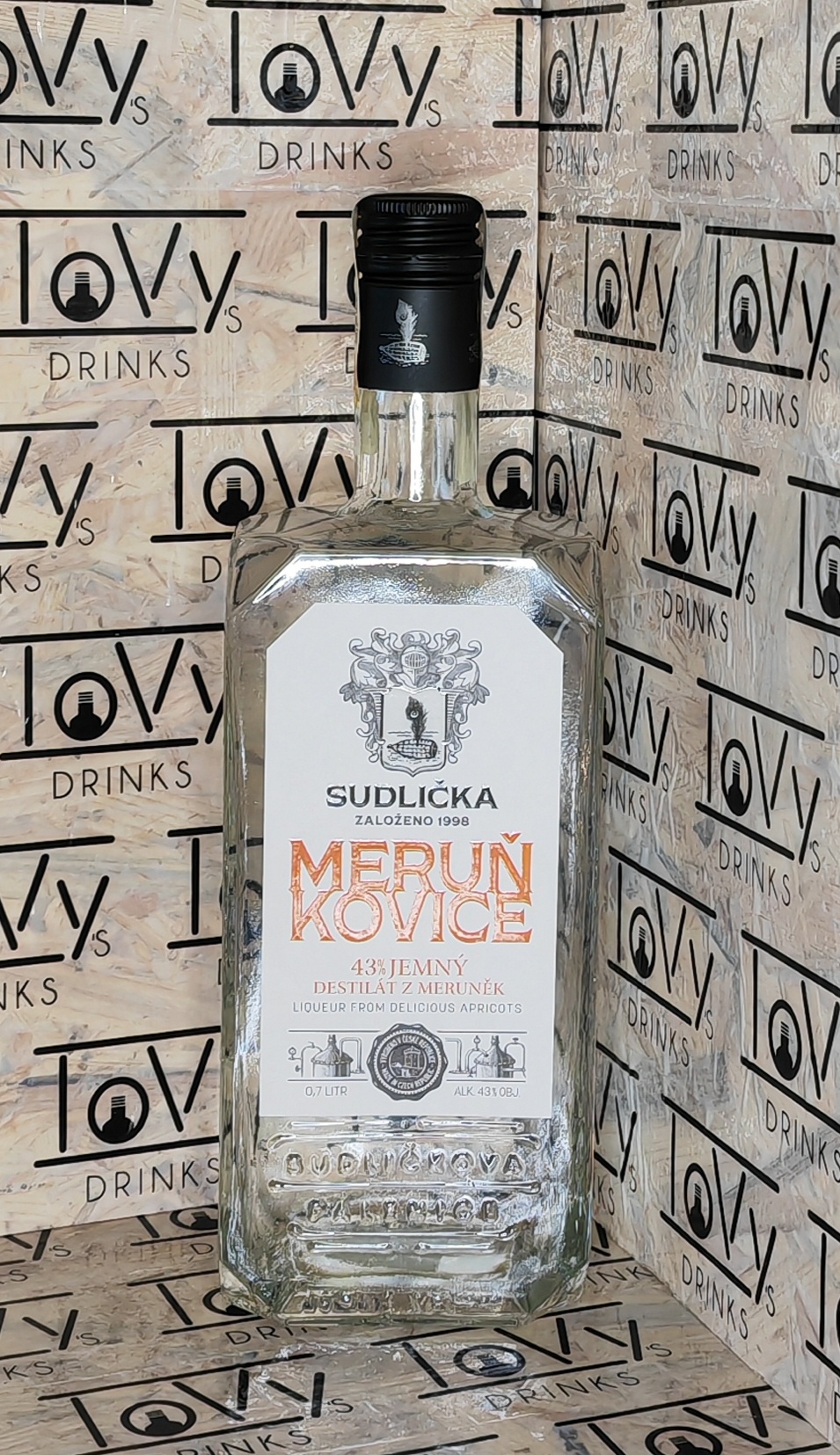 Sudličkova Meruňkovice 43% 0,7l