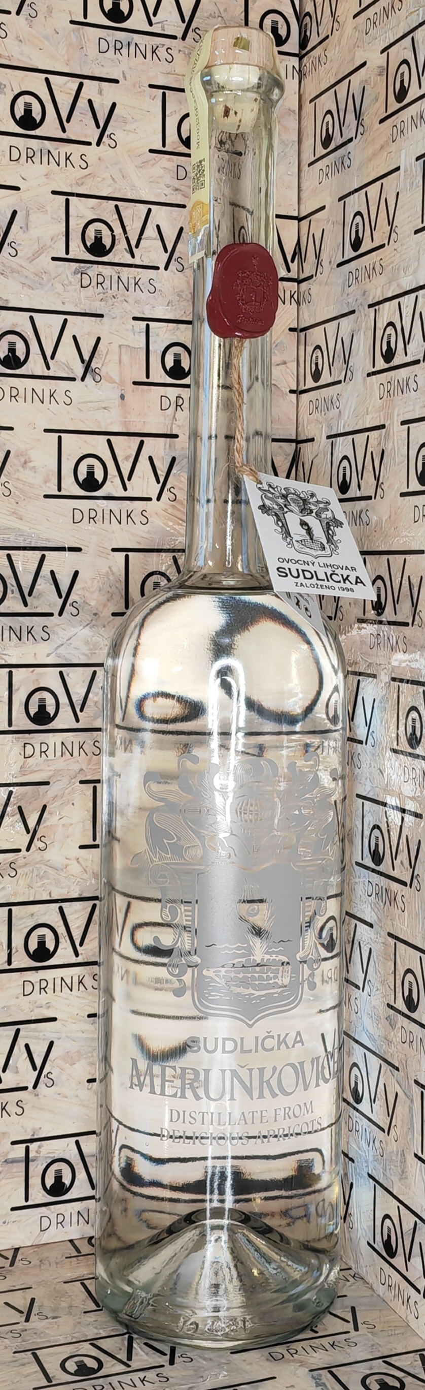 Sudličkova Meruňkovice dárková láhev 43% 1,5l
