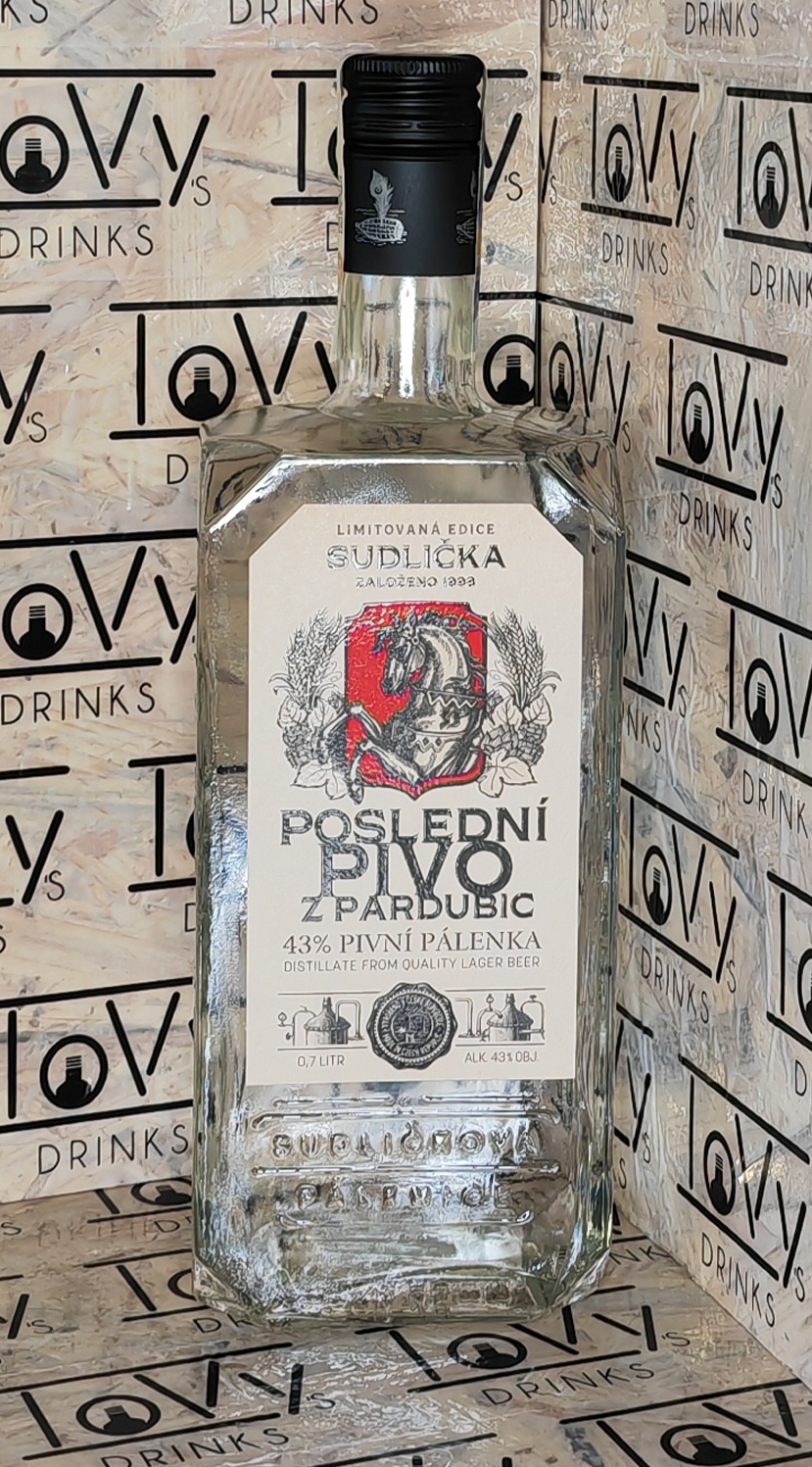 Sudličkovo Poslední pardubické pivo 43% 0,7l