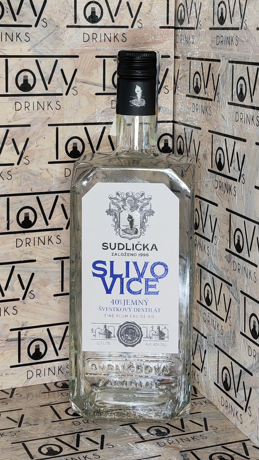 Sudličkova Slivovice 40% 0,7l