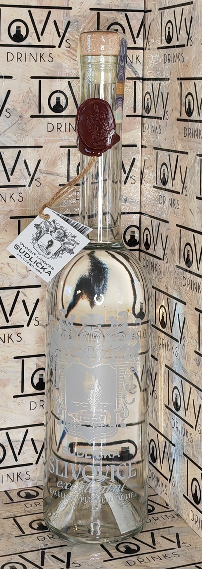 Sudličkova Slivovice dárková láhev 50% 0,5l