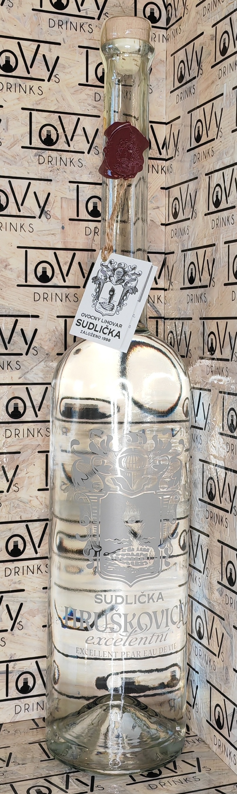 Sudličkova Hruškovice dárková láhev 50% 1,5l