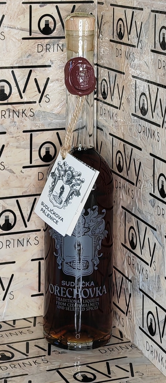 Sudličkova Ořechovka dárková láhev 30% 0,2l