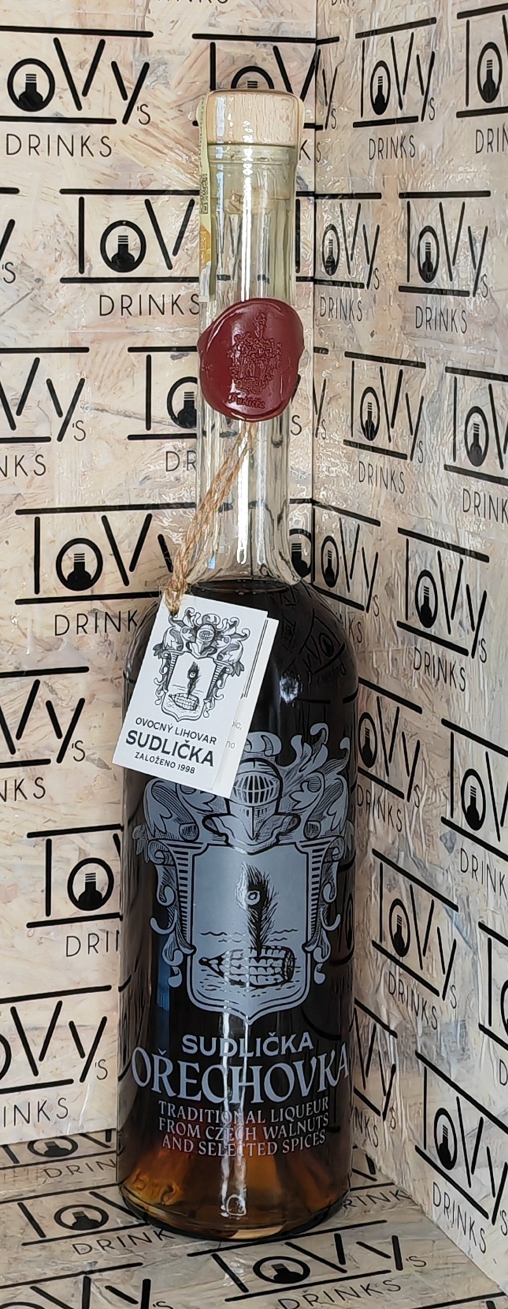 Sudličkova Ořechovka dárková láhev 30% 0,5l
