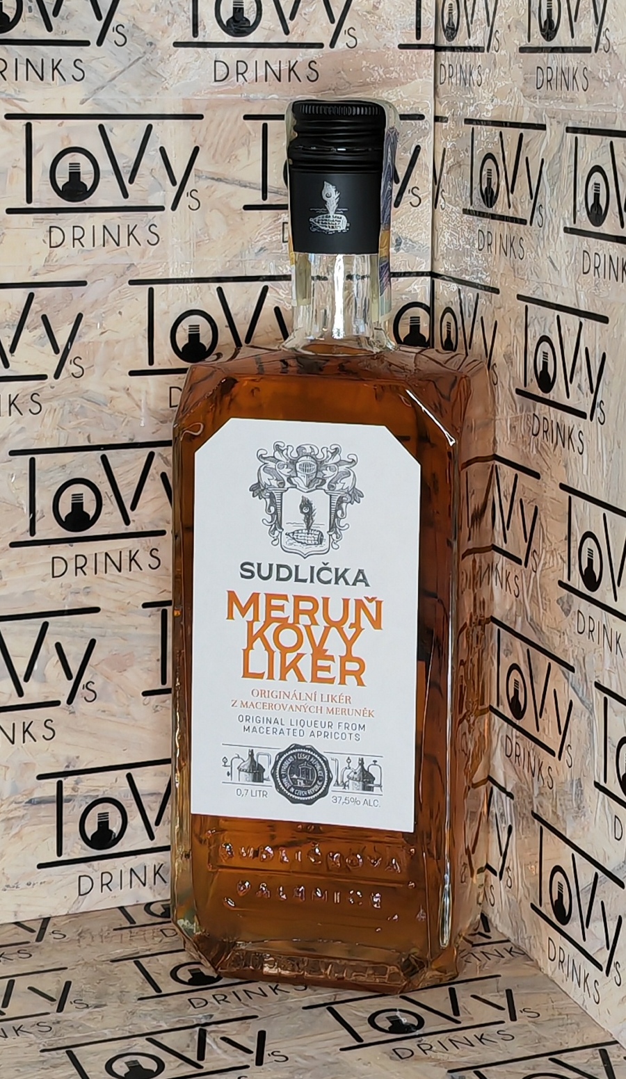 Sudličkův Meruňkový likér 37,5% 0,7l