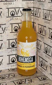 Bohemsca Craft limonáda mango a pomeranč 330ml sklo