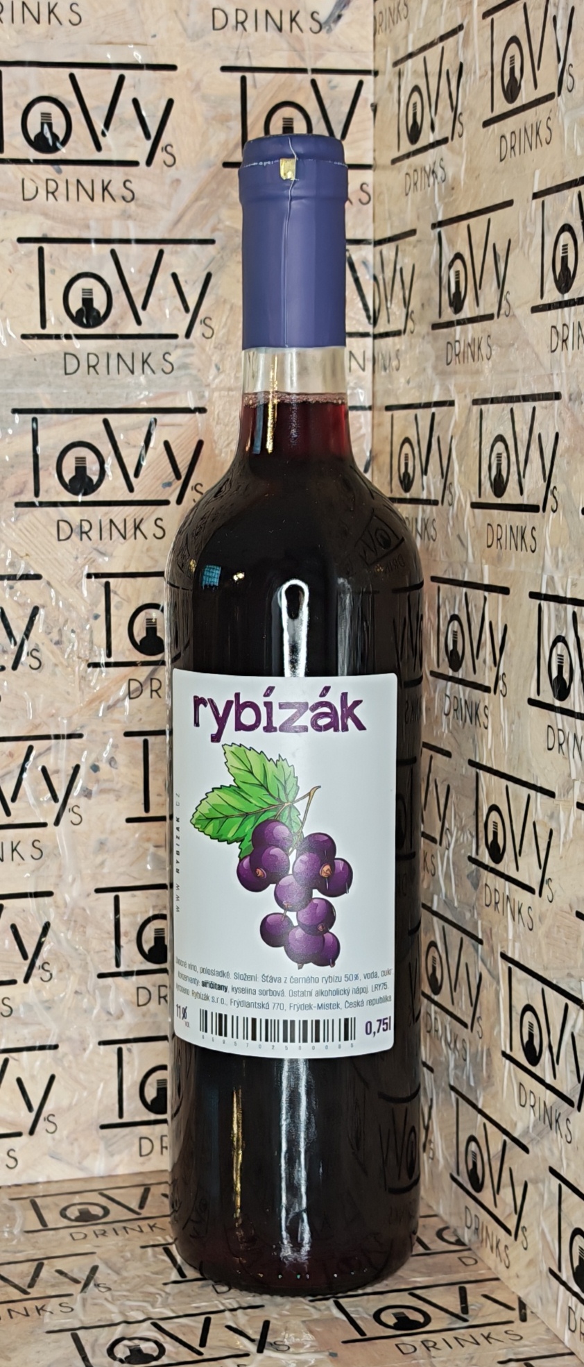 Rybízák 11,5% 0,75l