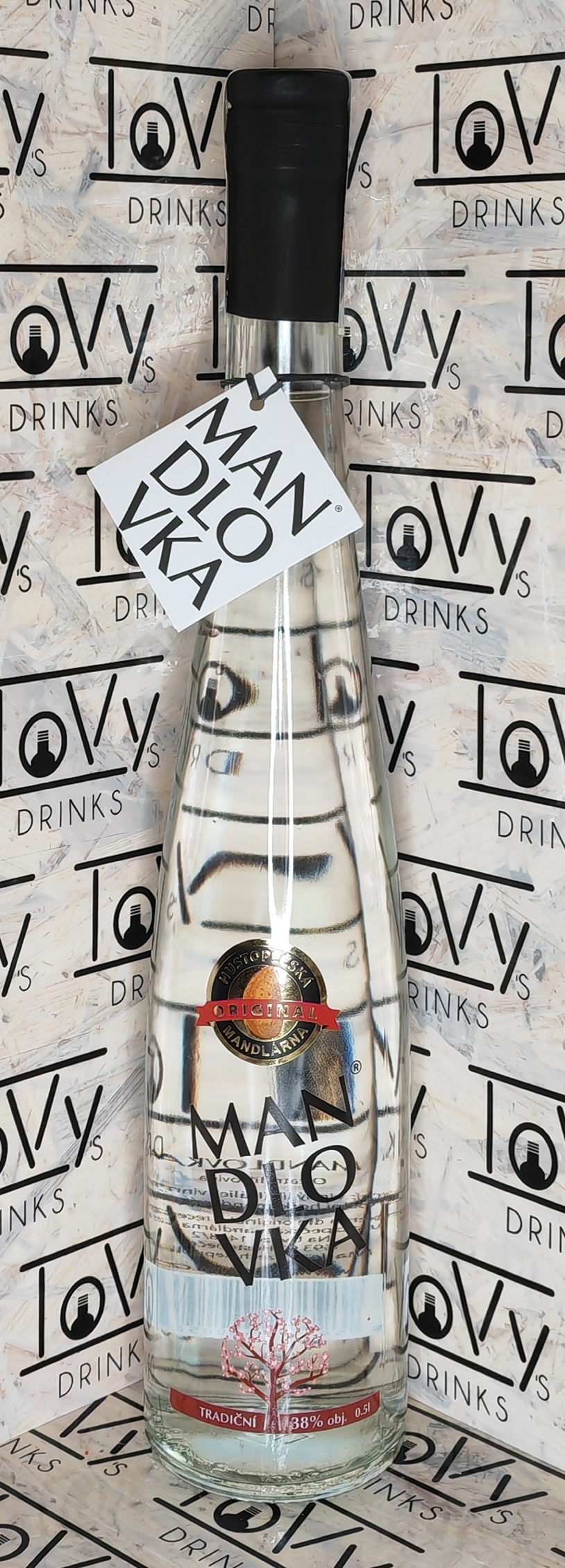 Hustopečská Mandlovka 38% 0,5l