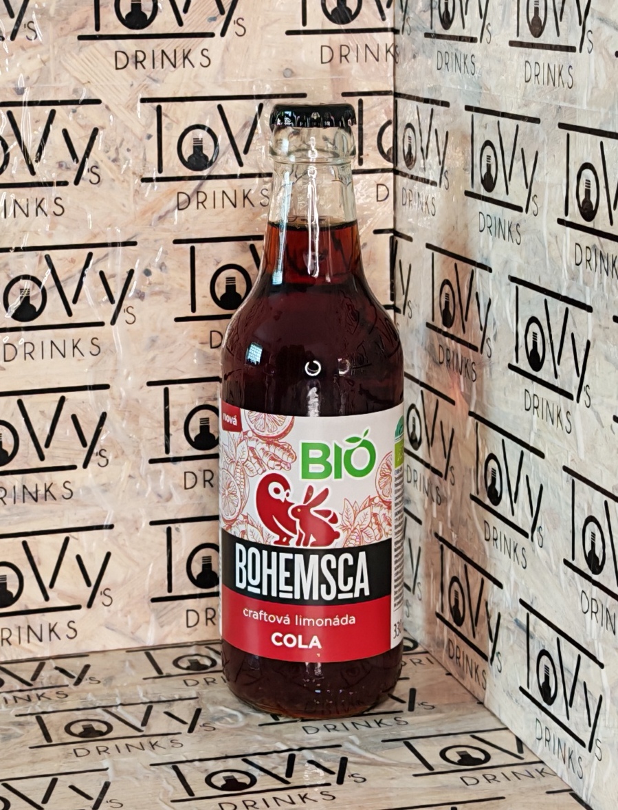 Bohemsca Bio Craft Cola sklo 330ml