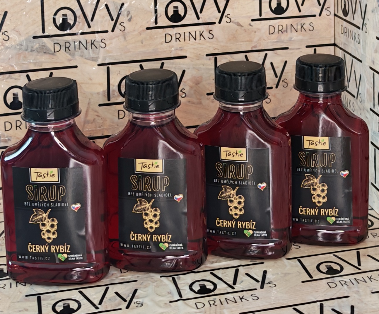 Sirup Tastie Černý rybíz 100ml