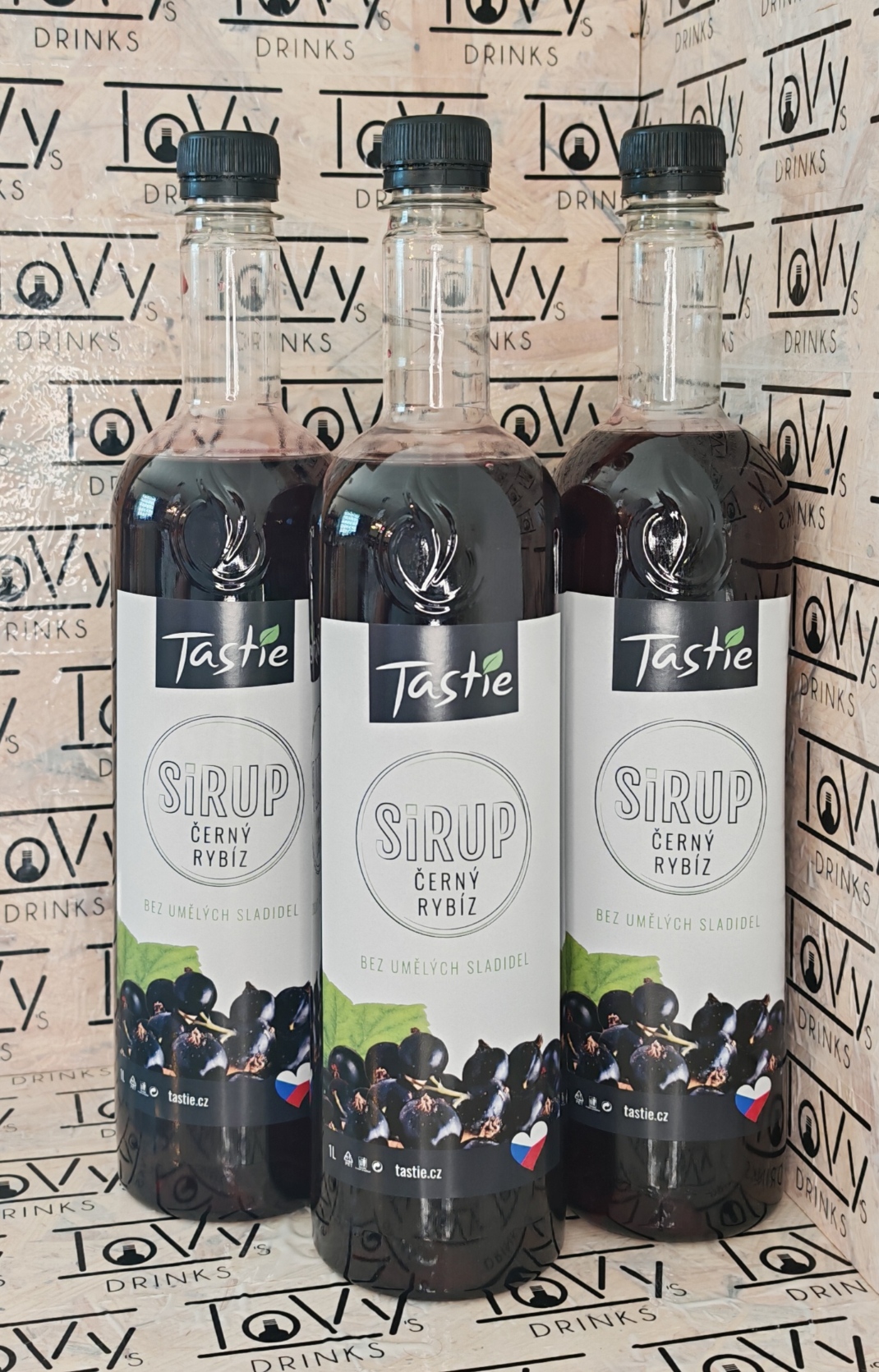 Sirup Tastie Černý rybíz 1l
