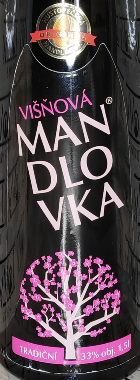 Hustopečská Višňová mandlovka 33% 1,5l