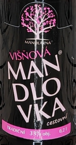 Hustopečská Višňová mandlovka 33% 0,2l