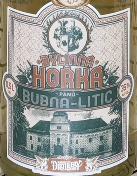 Bylinná Hořká pánů Bubna-Litic 35% 0,5l