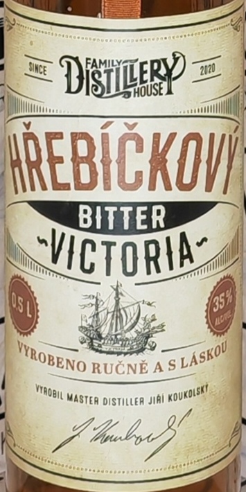 Hřebíčkový bitter Victoria 35% 0,5l