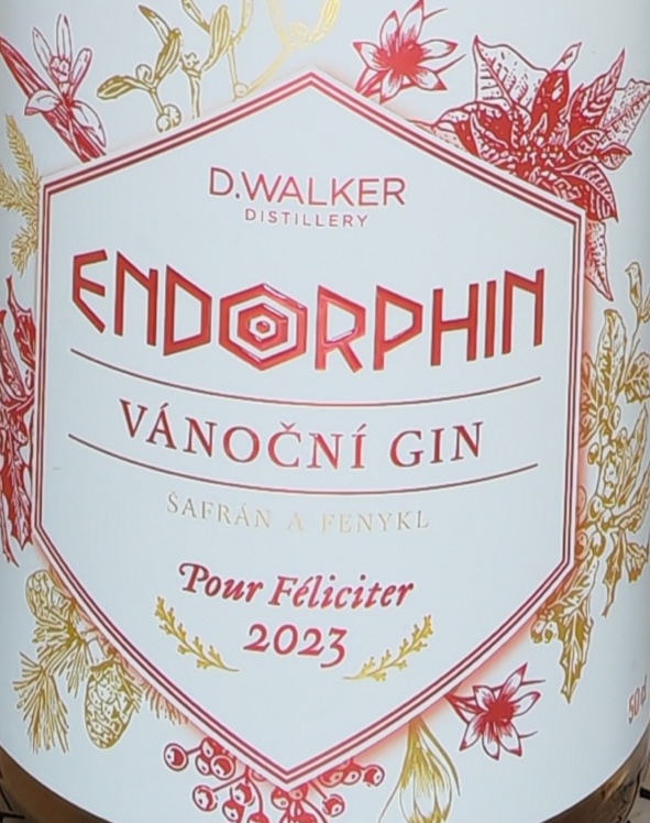 Endorphin Vánoční gin 43% 0,5l