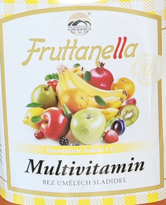 Sirup Fruttanella Multivitamín 1l
