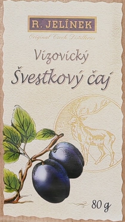 Vizovický švestkový čaj 80g