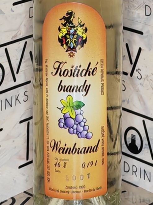 Koštické brandy 46% 0,19l